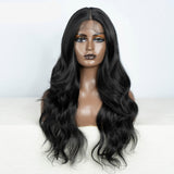Black Highlight Body Wave Hair Wig