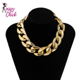 Hip Hop Chain Necklace Sassy Chick Logo