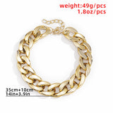 Size of Hip Hop Chain Necklace