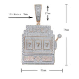size of pendant