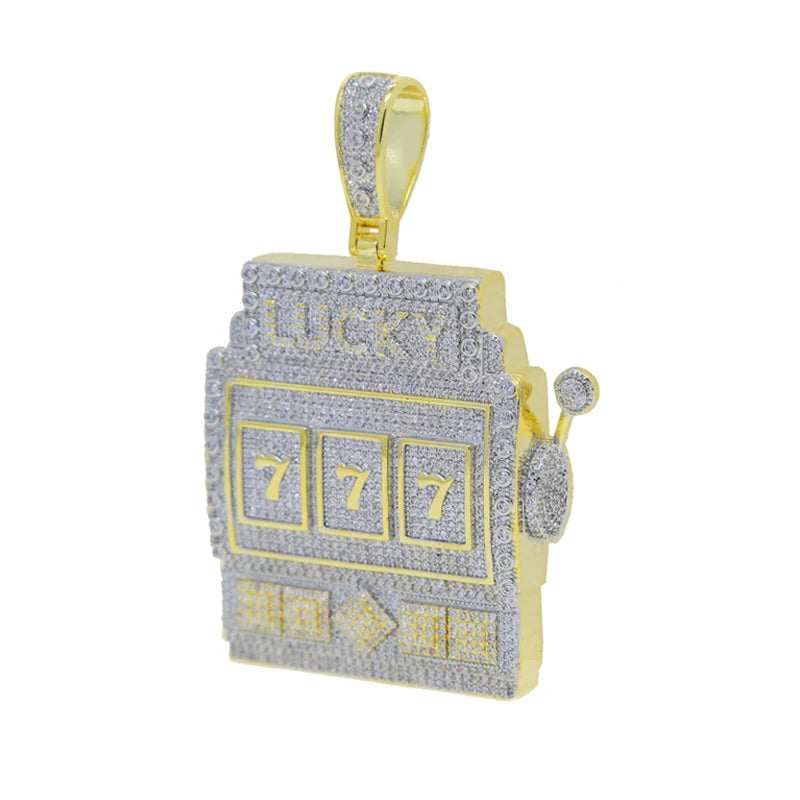 gold silver pendant
