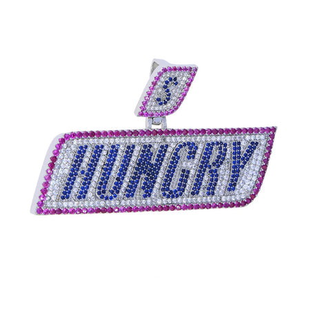 silver hungry pendant