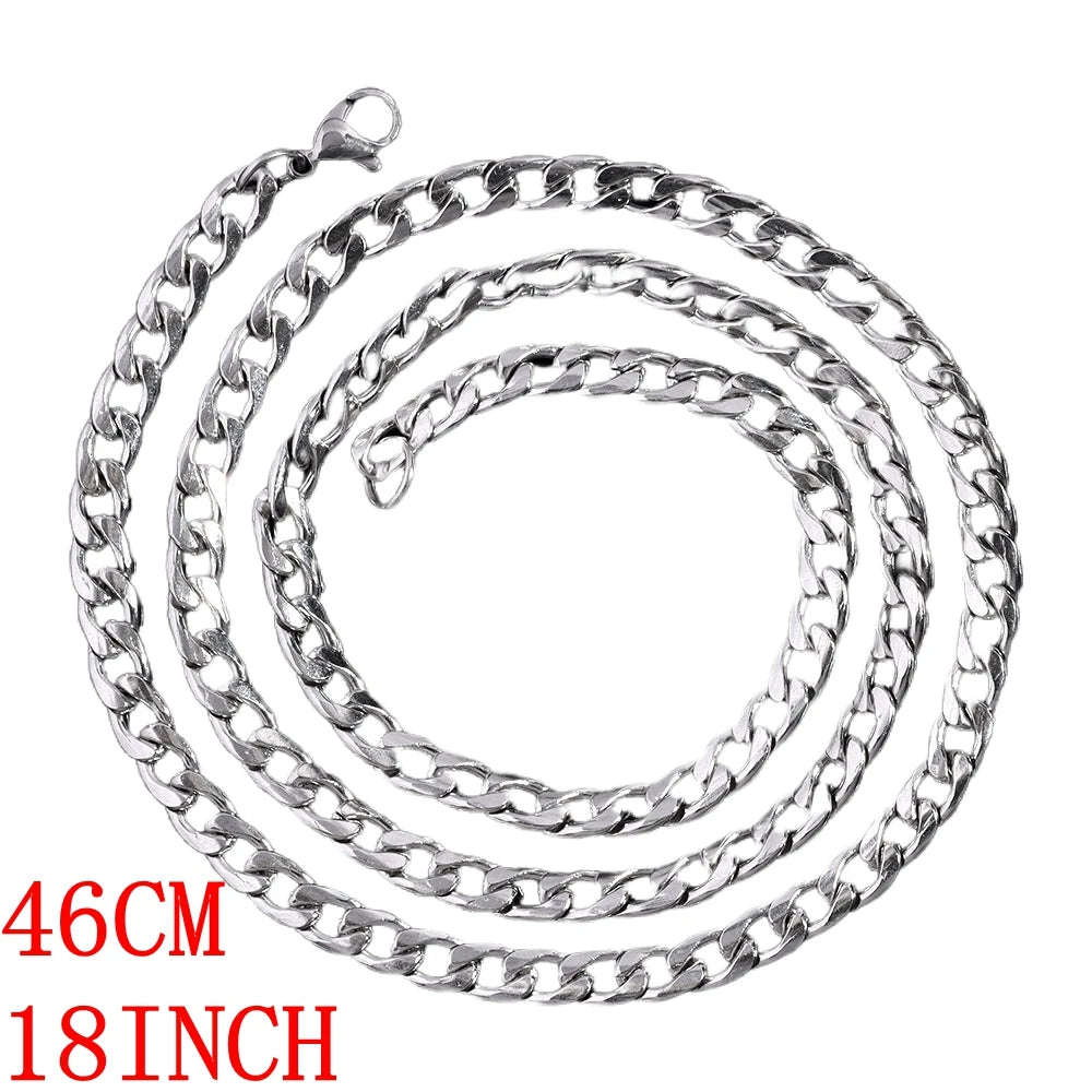 silver chain necklace
