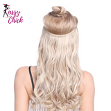 Invisible Wire No Clips In Hair Extension Sassy Chick Logo