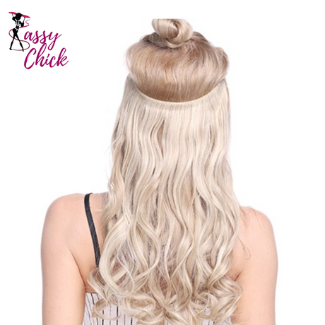 Invisible Wire No Clips In Hair Extension Sassy Chick Logo