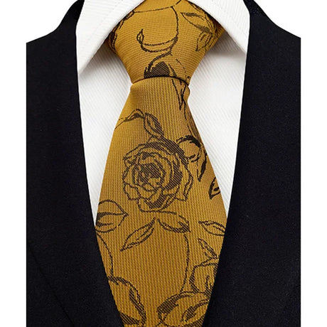 Jacquard Woven 8CM Business Men's Necktie