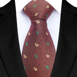 Jacquard Woven 8CM Business Men's Necktie