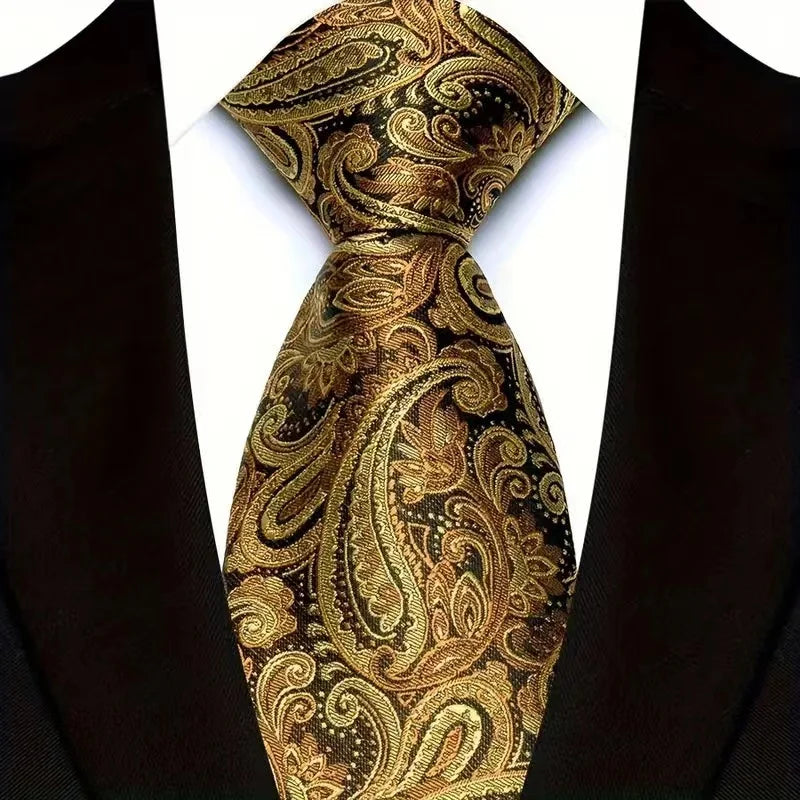 Jacquard Woven 8CM Business Men's Necktie