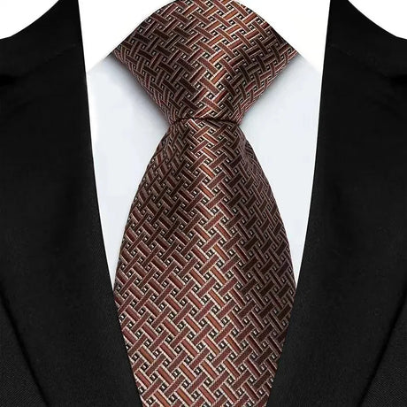 Jacquard Woven 8CM Business Men's Necktie