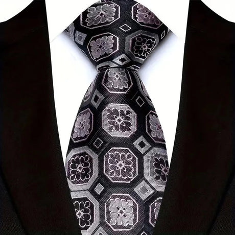 Jacquard Woven 8CM Business Men's Necktie