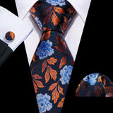 Jacquard Woven Silk Men Tie