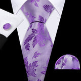 Jacquard Woven Silk Men Tie