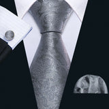 Jacquard Woven Silk Men Tie