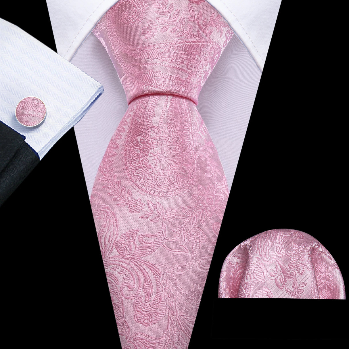 Jacquard Woven Silk Men Tie