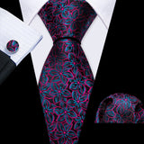 Jacquard Woven Silk Men Tie