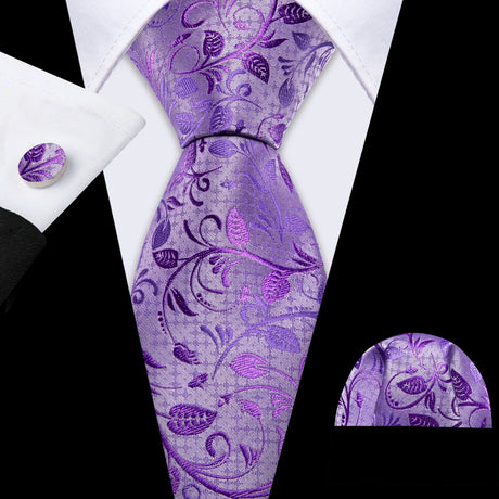 Jacquard Woven Silk Men Tie