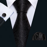 Jacquard Woven Silk Men Tie