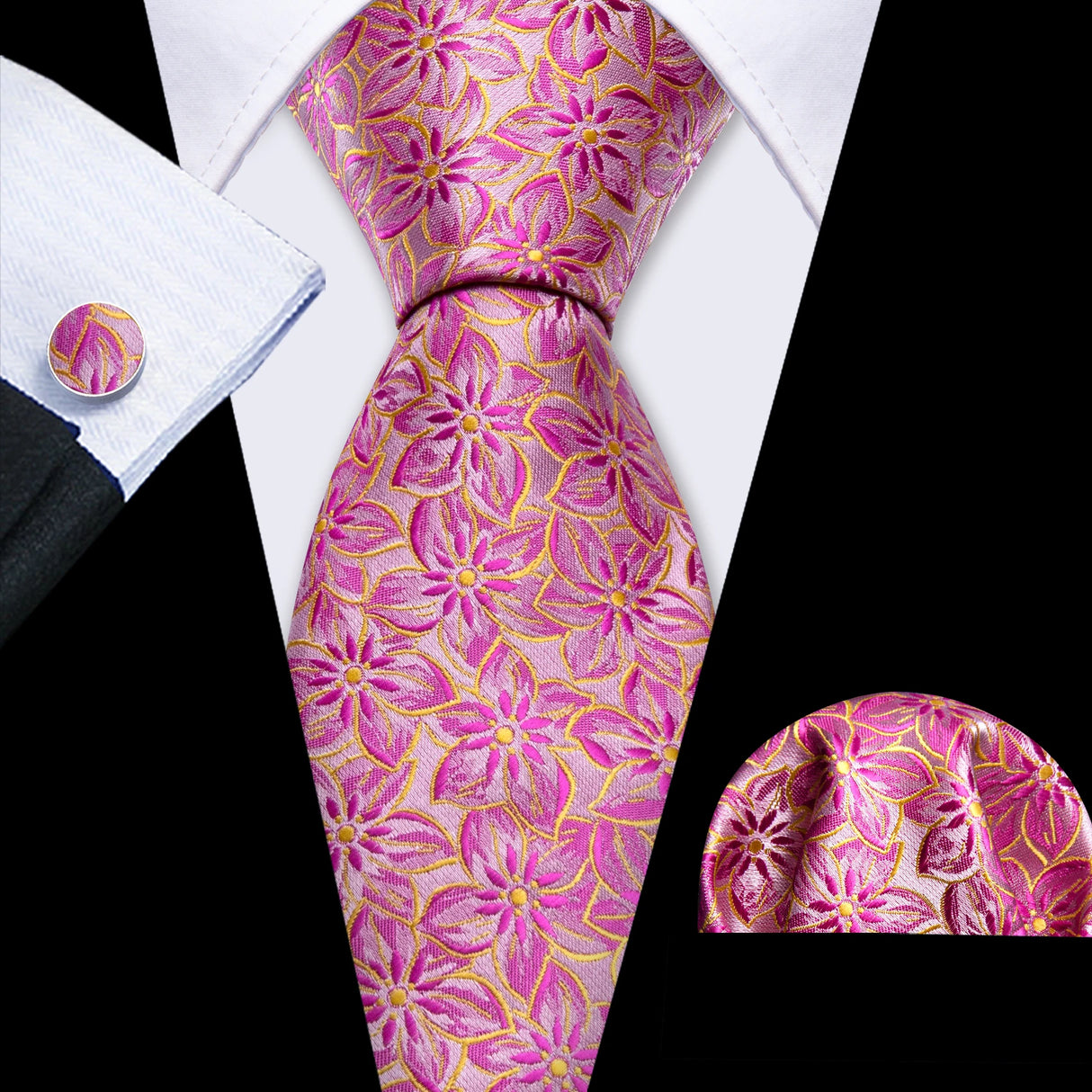 Jacquard Woven Silk Men Tie