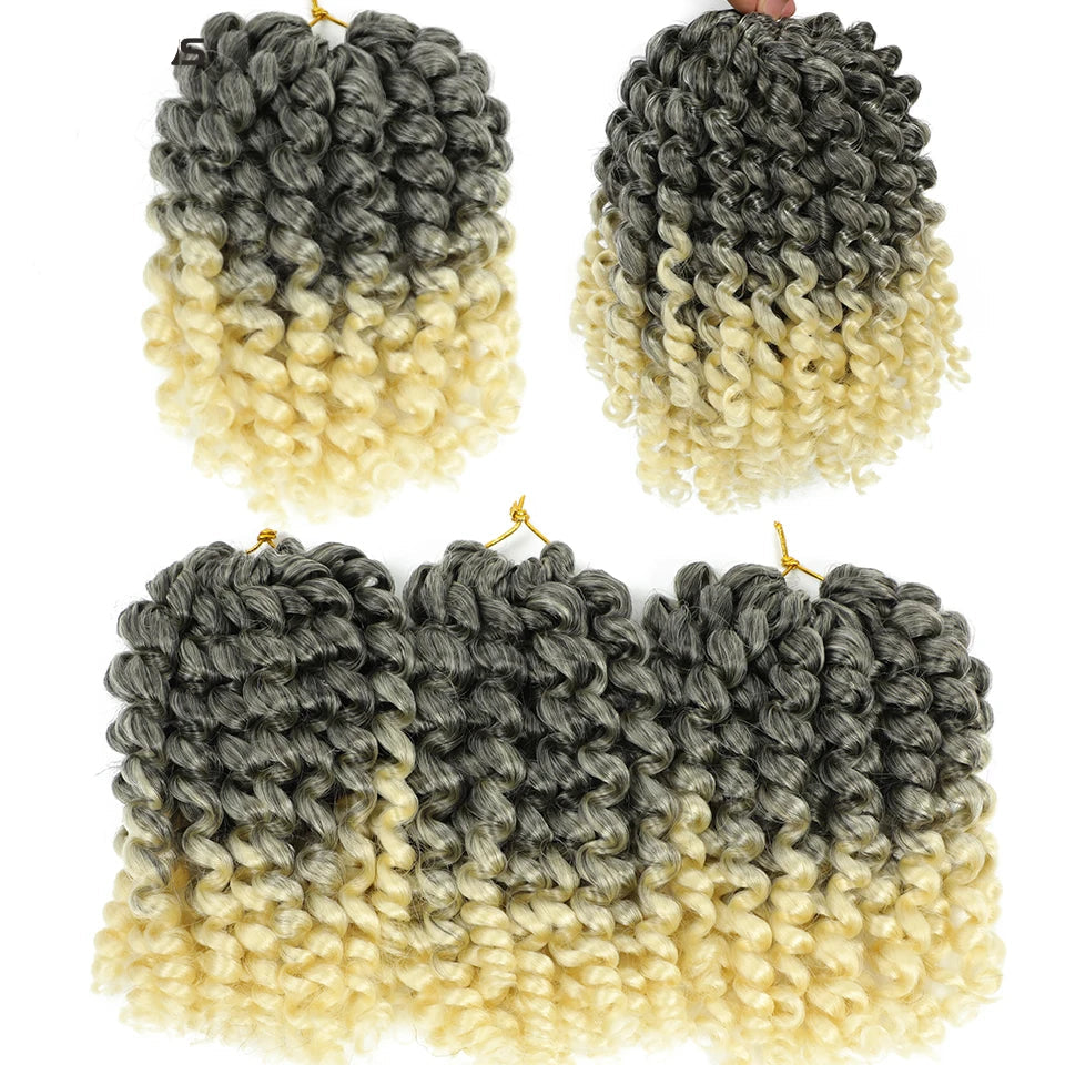 Black Blonde Jamaican Twist Synthetic Braid Hair