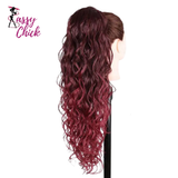 Kanekalon Drawstring Ponytails Synthetic Hair Extensions Sassy Chick Logo