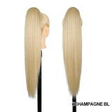 Kanekalon Drawstring Ponytails Synthetic Hair Extensions