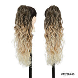 Kanekalon Drawstring Ponytails Synthetic Hair Extensions