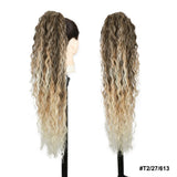 Kanekalon Drawstring Ponytails Synthetic Hair Extensions