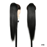 Kanekalon Drawstring Ponytails Synthetic Hair Extensions