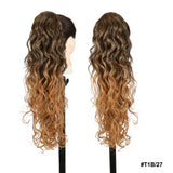 Kanekalon Drawstring Ponytails Synthetic Hair Extensions