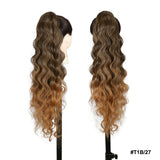 Kanekalon Drawstring Ponytails Synthetic Hair Extensions