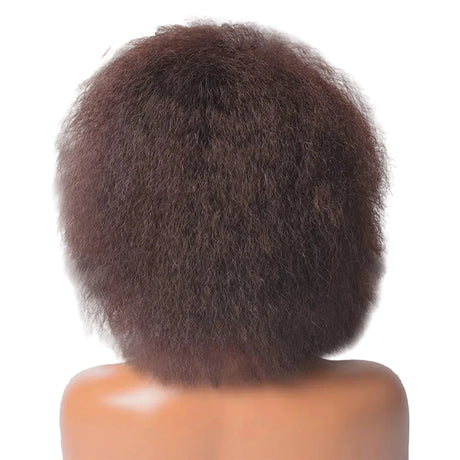 Kinky Straight 6Inch Short Synthetic Wigs