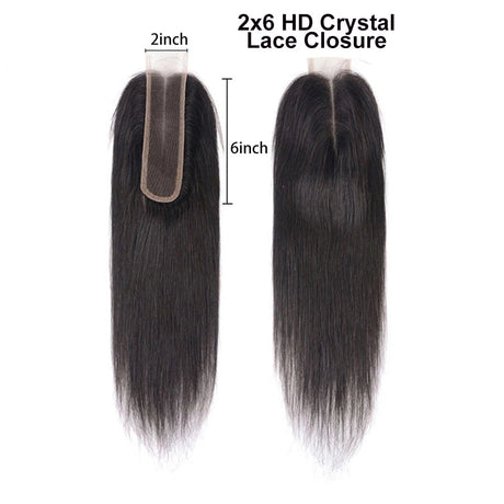 Lace Closure Straight 5x5 Hand Tied Human Hair