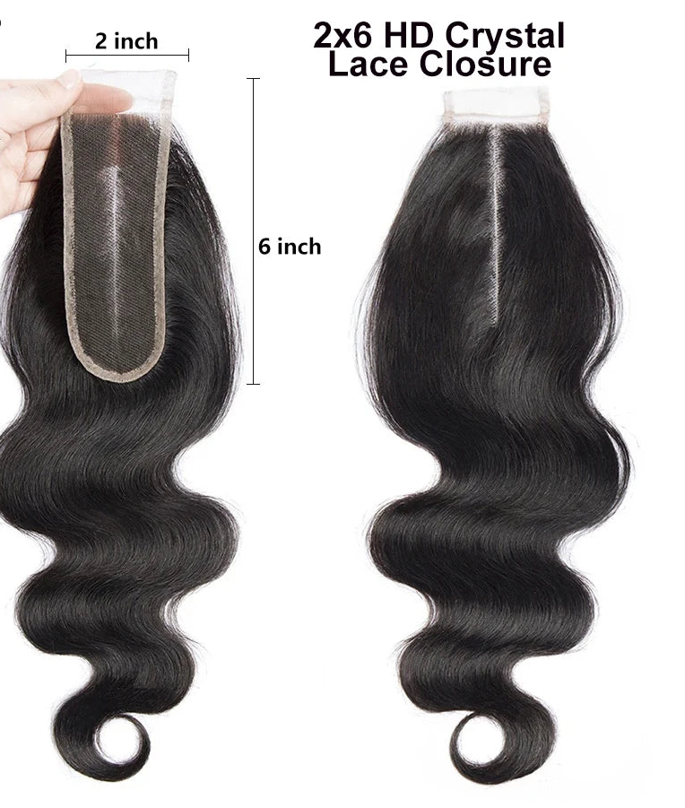 Lace Closure Straight 5x5 Hand Tied Human Hair