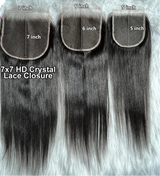 Lace Closure Straight 5x5 Hand Tied Human Hair