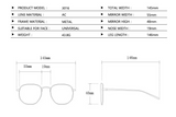 Details of Ladies Diamond Hollow Concave Shape Sunglasses