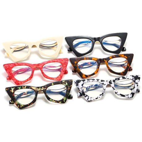 Ladies Floral Cat Eye Reading Glasses Collections