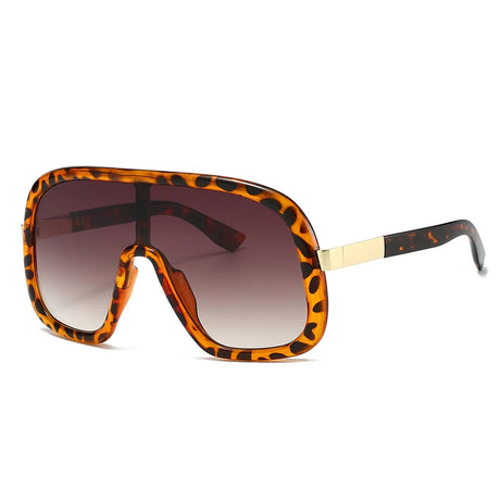 Leopard Ladies Outdoor Driving Uv400 Sunglasses