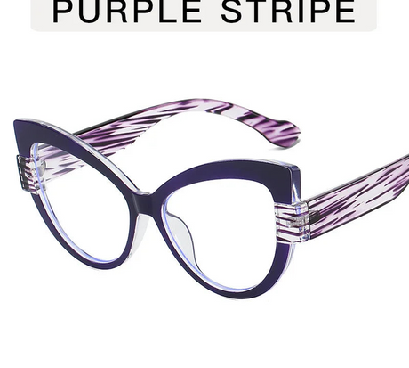 Ladies Spectacle Frames Ultra Light Eyeglasses purple