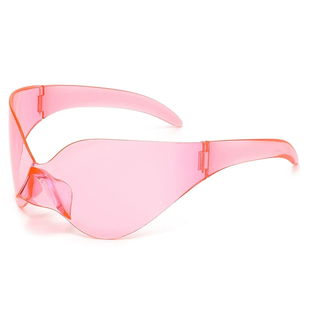 Pink Ladies UV400 Punk Goggle Sunglasses
