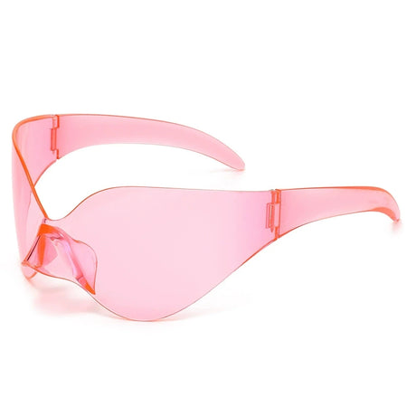 Pink Ladies UV400 Punk Goggle Sunglasses