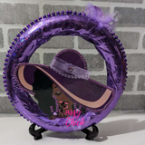 Lady Purple Wreath