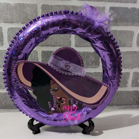Lady Purple Wreath