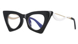 Black Lady Sexy Cat Eye Computer Eyeglasses