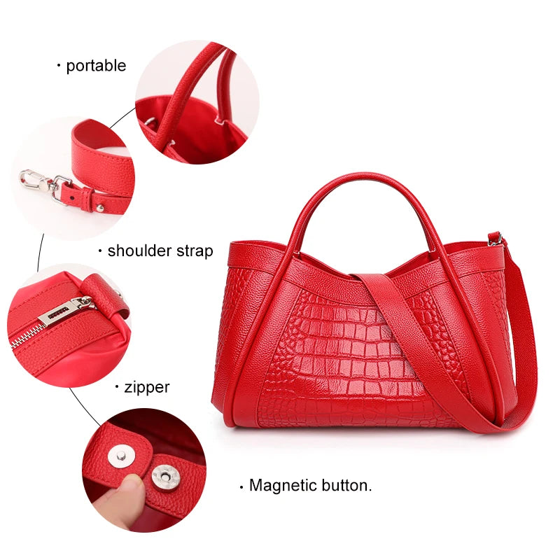 Large Capacity Commuting Multi functional Handbag