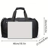 Size of Large Capacity Durable Oxford Cloth Travel Duffel Bag