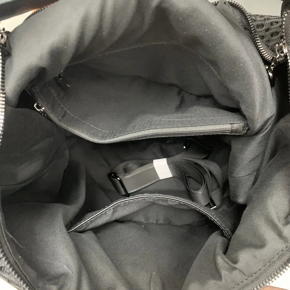 Compartment of Large Capacity Retro Mesh Handbag