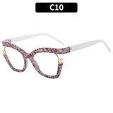 Large Frame Anti Blue Light Elegant Glasses