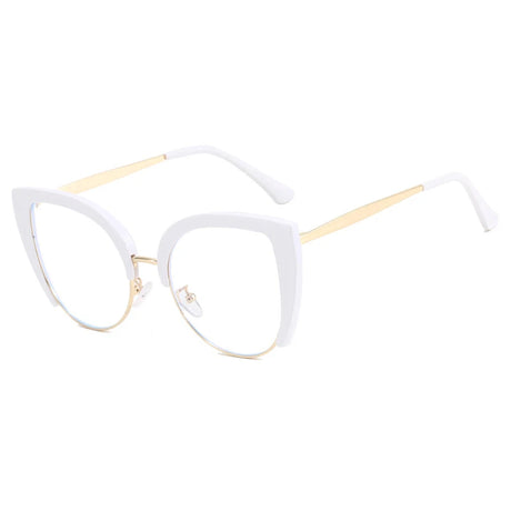 White Large Photochromic Radiation Eyewear