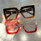 Collection of Large Square Frame Anti-Blue Light Reading Glasses