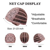 Cao Layered Ombre Brown Blonde Straight Synthetic Wigs